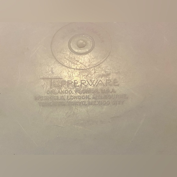 Vintage Tupperware Stow n Go 3 piece rectangle organizer in red and white - Picture 2 of 5